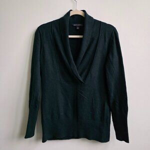 Banana Republic Luxury Cashmere Blend Pullover Sweater, Hunter Green, Size M